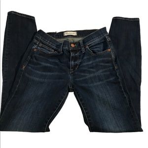 Madewell 9" mid-rise skinny jeans size 27